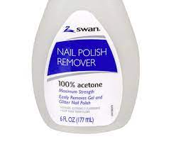 SWAN NAIL POLISH REMOVER ACETONE 177ML