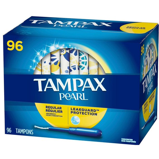 TAMPAX PEARL ADVANCED COMFORT GRIP 96