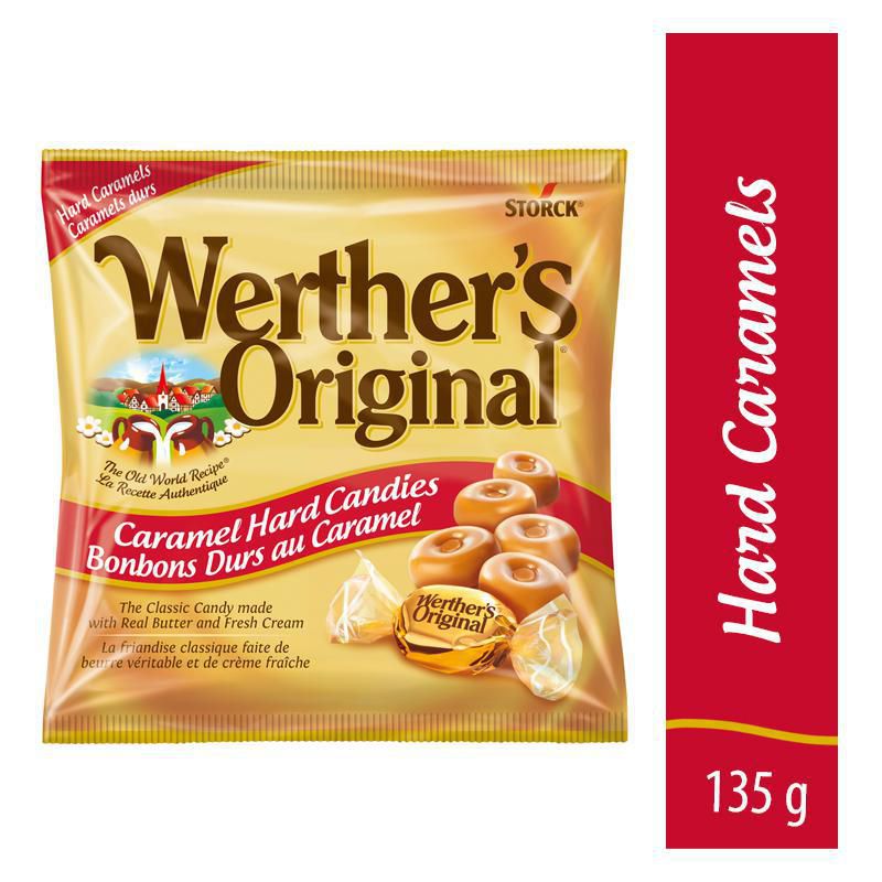 WERTHER'S ORIGINAL CARAMEL HARD CANDIES(BONBON)