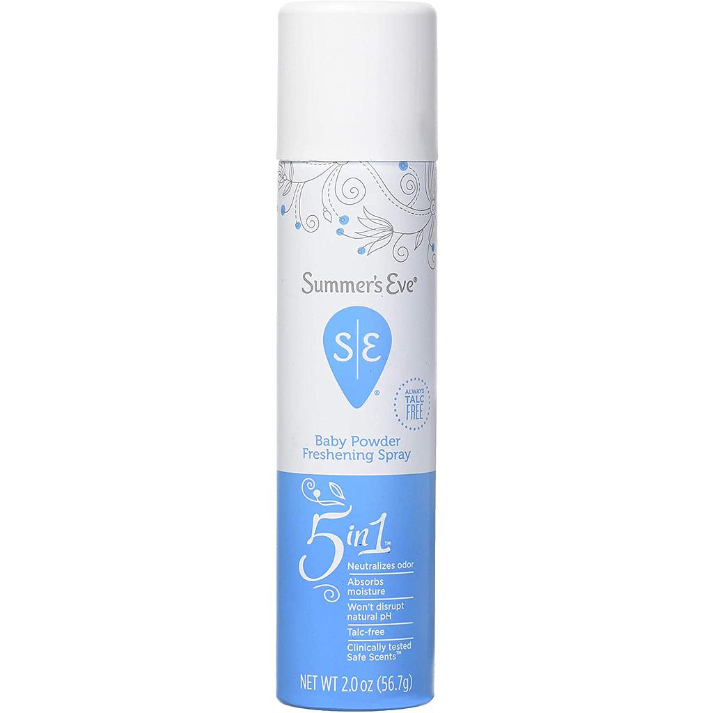 SUMMER'S EVE BABY POWER 5 IN 1 SPRAY