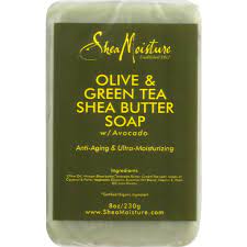 SHEA MOISTURE OLIVE&amp;GREEN TEA SOAP