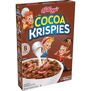 KELLOGGS COCOA KRISPIES BOX