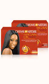 CREME OF NATURE ARGAN OIL RELAXER MOROCCO REGULAR NORMALE
