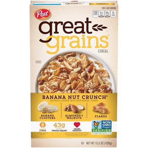 POST GREAT GRAINS BANANA NUT CRUNCH