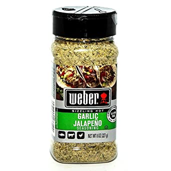 WEBER GARLIC JALAPENO SEASONNING