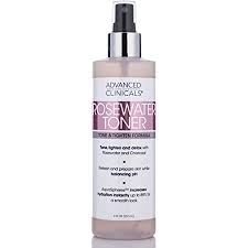 ADVANCED CLINICALS ROSEWATER TONER 237ML