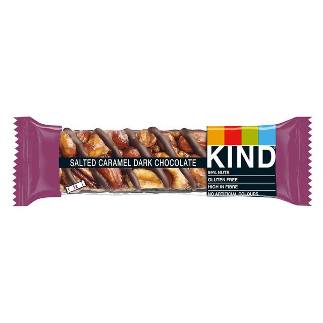 KIND SALTE CARAMEL DARK CHOCOLATE ALMOND 40G