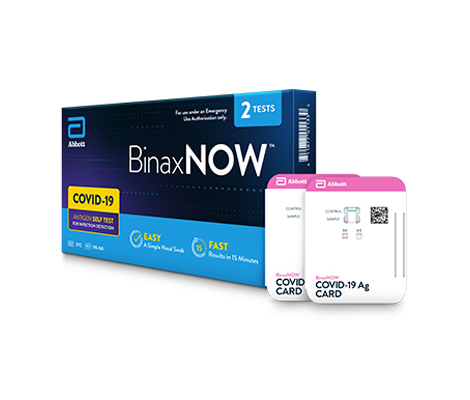 ABBOTT BINAX NOW 2 tests