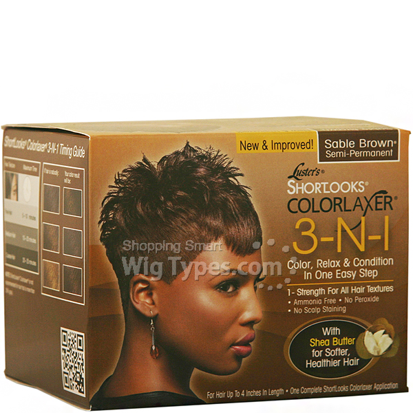 LUSTER’S SHORTLOOKS COLORLAX 3IN 1 BRUN