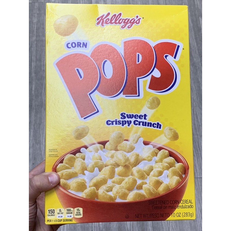 KELLOGG’S CORN POPS SWEET CRISPY CRUNCH 283