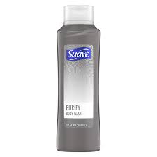 Suave body wash grey