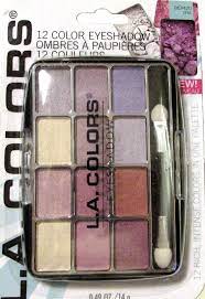 L.A COLOR 12 EYE SHADOW Cbep422